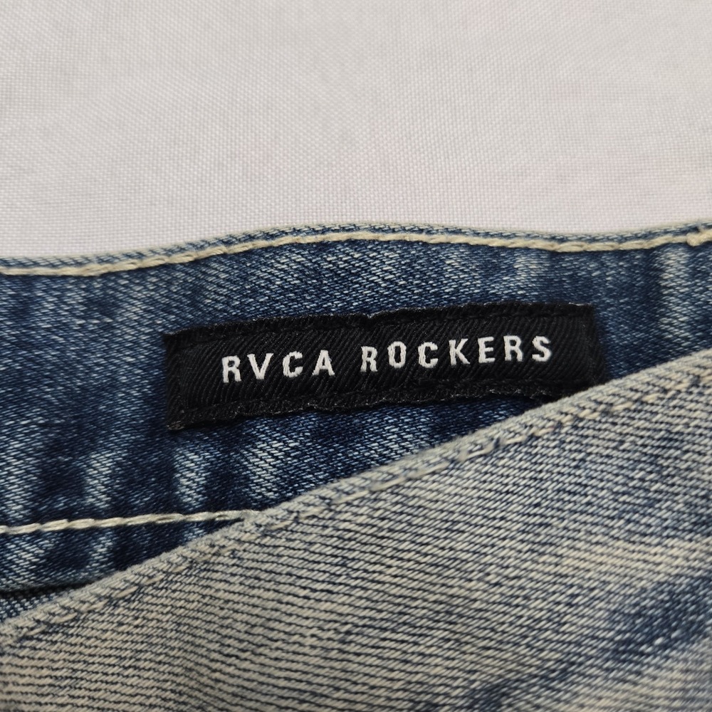 RVCA Rockers  Skinny Fit Jeans Men's‎  Size 31 X 32 New With Tags Denim Pants - Picture 4 of 11
